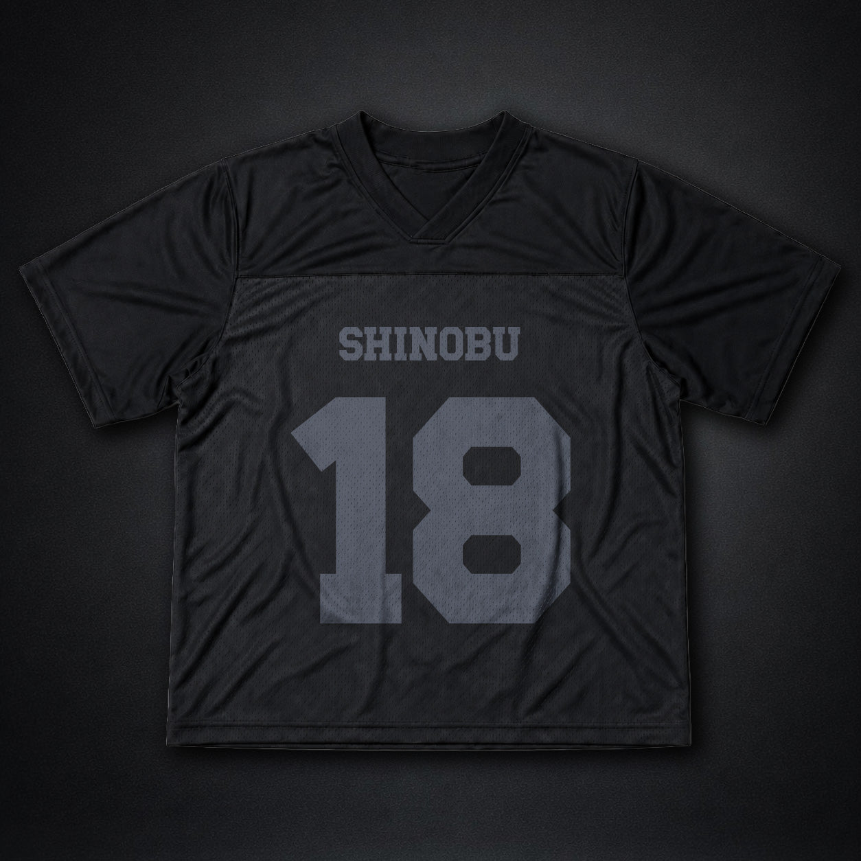 Demon Slayer Characters Black Jersey
