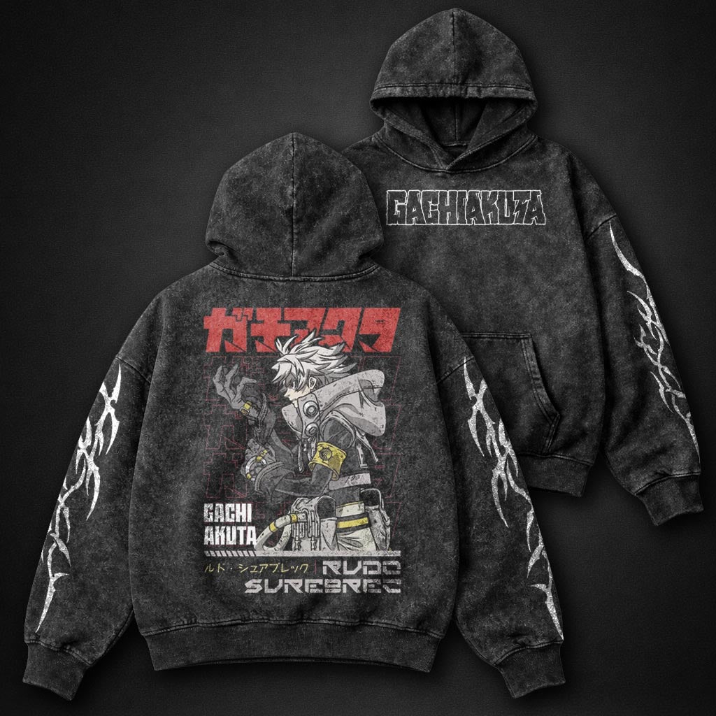 Gachiakuta Washed Washed Hoodie