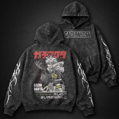 Gachiakuta Washed Washed Hoodie