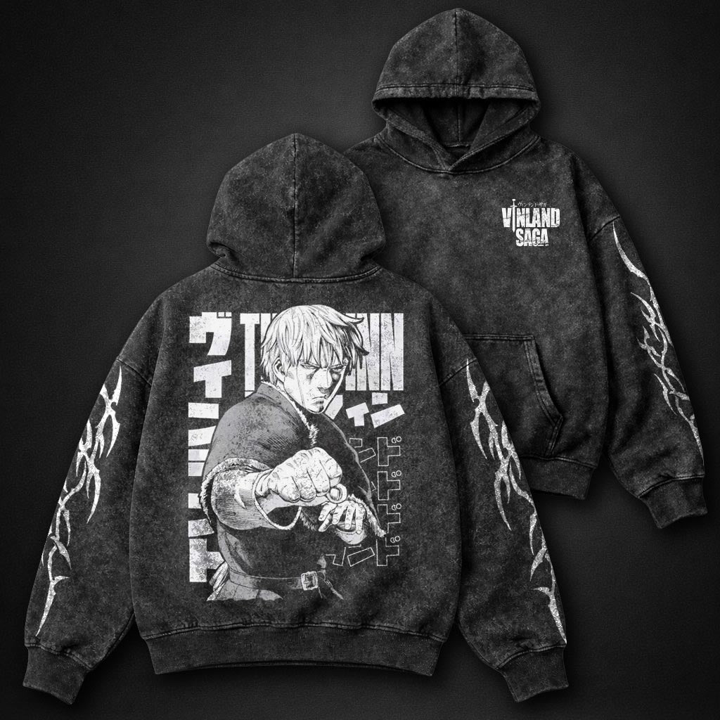 Vinland Saga Heavyweight Washed Hoodie