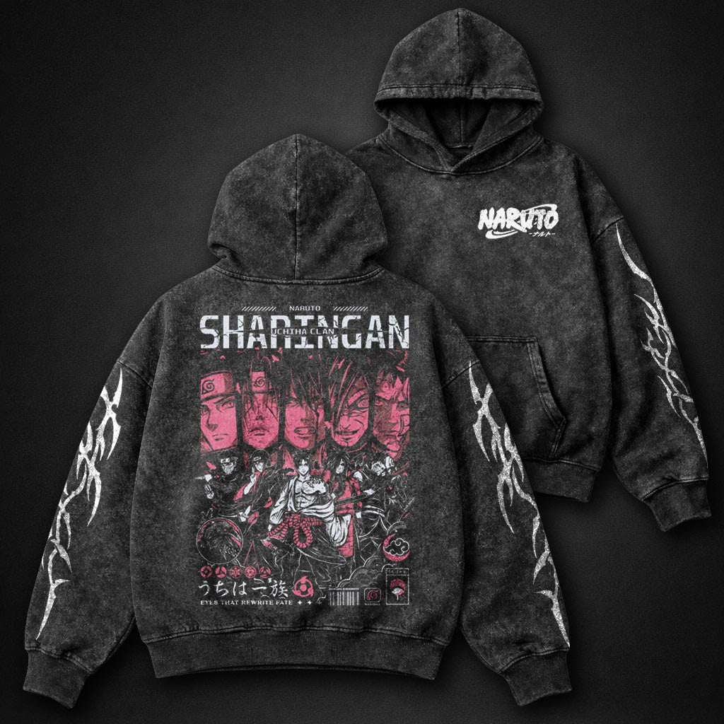 Naruto Urban Washed Hoodie