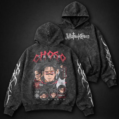 Jujutsu Kaisen Cozy Washed Hoodie