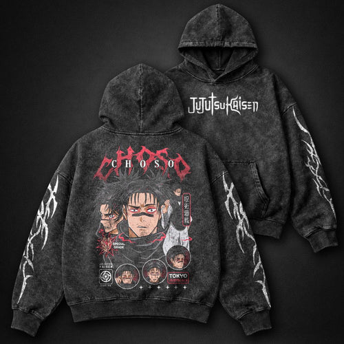 Jujutsu Kaisen Cozy Washed Hoodie