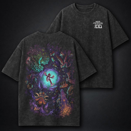 Mob Psycho 100 Vintage Washed T-Shirt