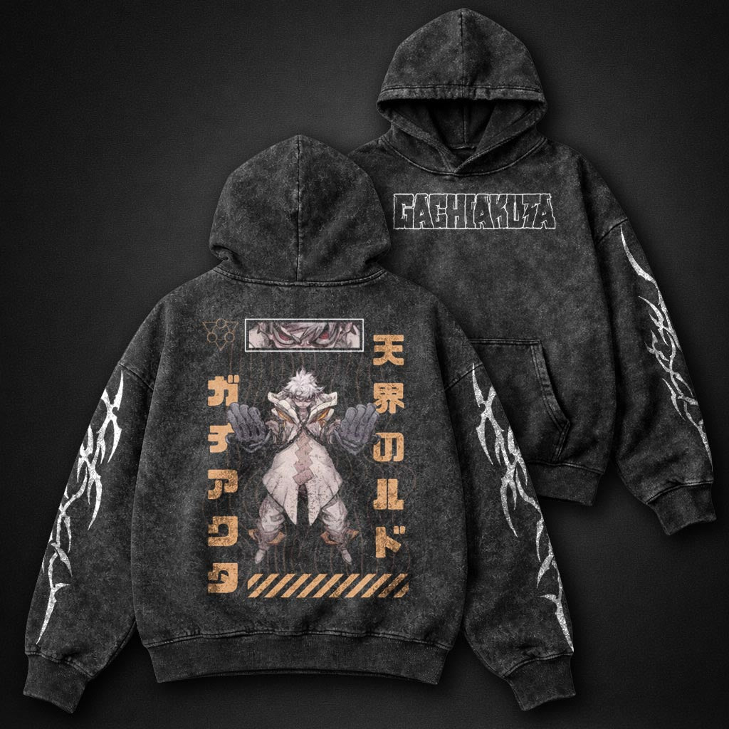 Gachiakuta Heavyweight Washed Hoodie
