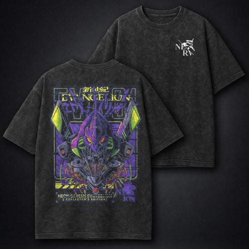 Neon Genesis Evangelion Heavyweight Washed T-Shirt