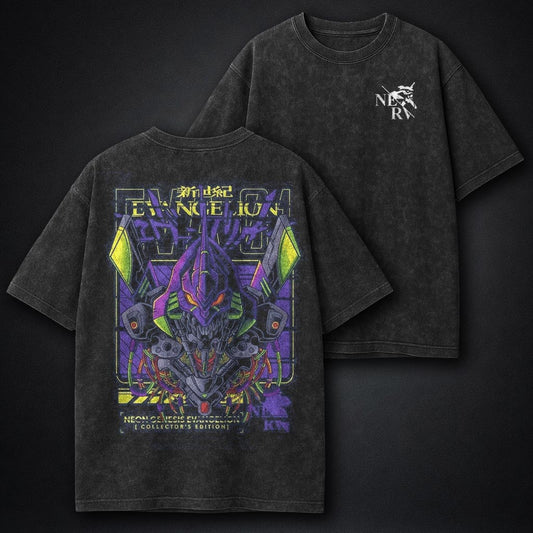 Neon Genesis Evangelion Heavyweight Washed T-Shirt