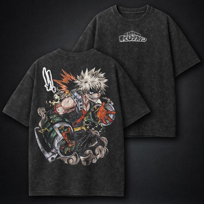 My Hero Academia Signature Washed T-Shirt