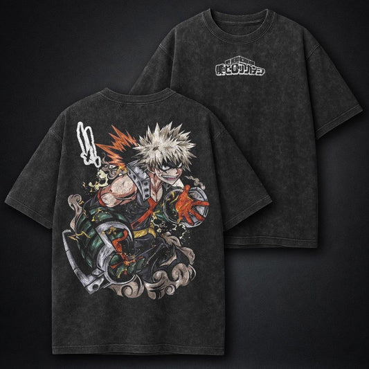 My Hero Academia Signature Washed T-Shirt