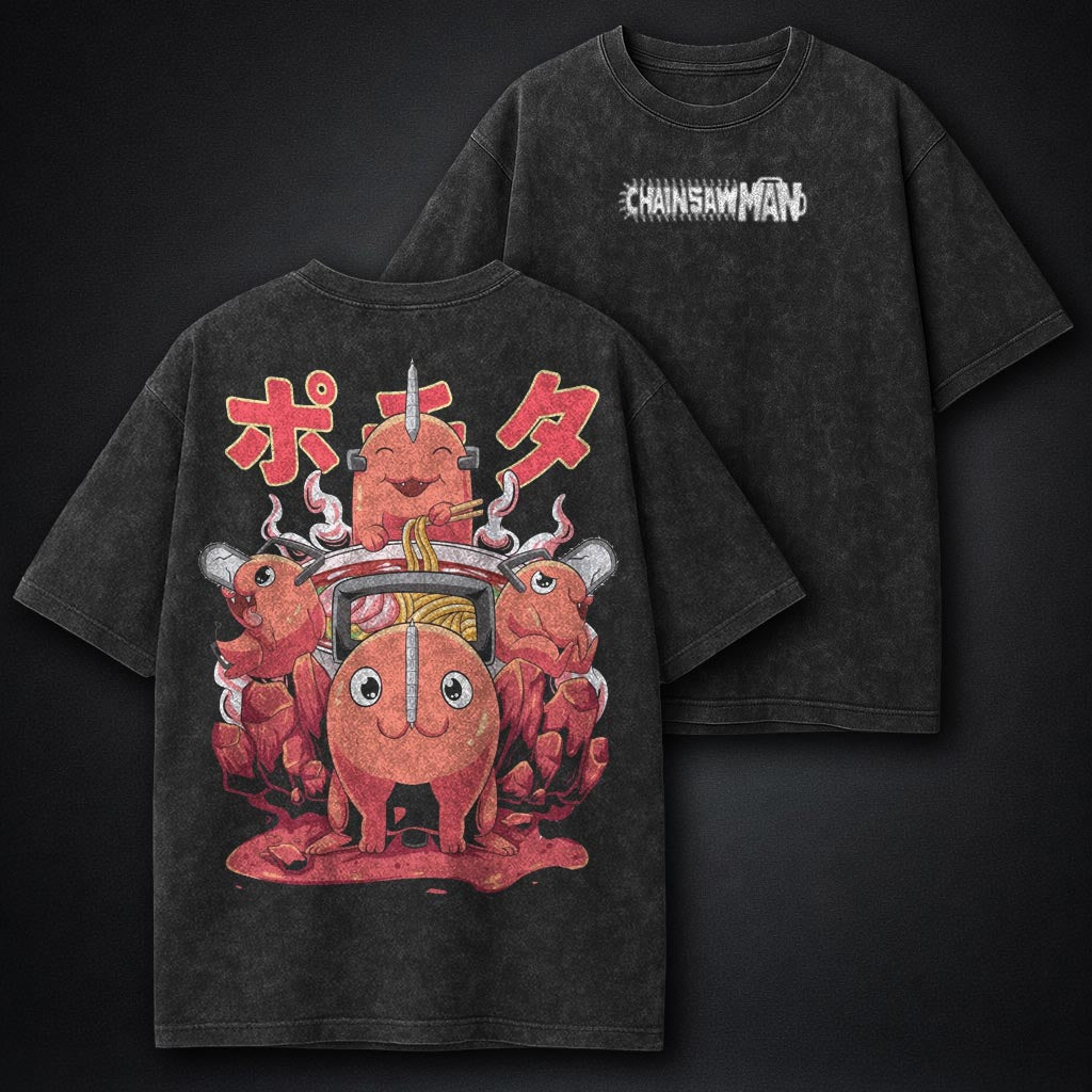 Chainsaw Man Bold Washed T-Shirt