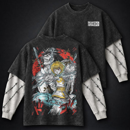 Hunter x Hunter Essential Washed Double Sleeves T-Shirt
