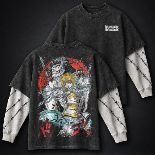 Hunter x Hunter Essential Washed Double Sleeves T-Shirt
