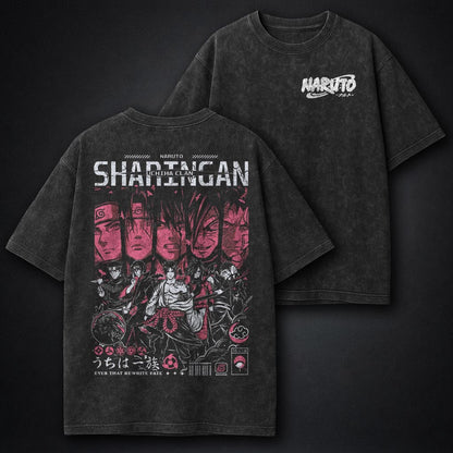 Naruto Graphic Washed T-Shirt