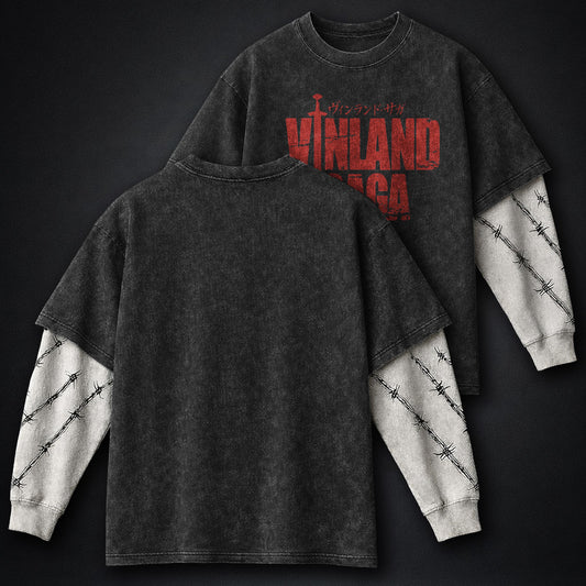Vinland Saga Signature Washed Double Sleeves T-Shirt