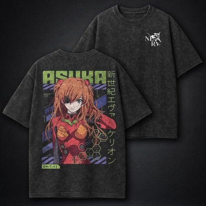Neon Genesis Evangelion Washed Washed T-Shirt