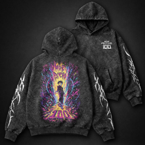 Mob Psycho 100 Luxe Washed Hoodie