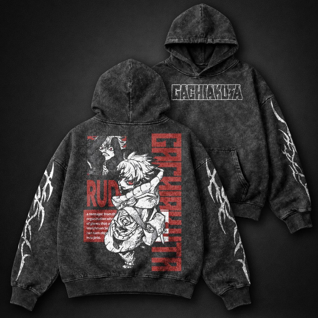 Gachiakuta Urban Washed Hoodie