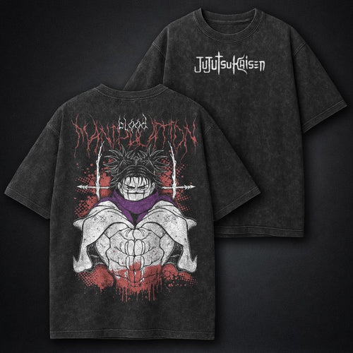 Jujutsu Kaisen Durable Washed T-Shirt