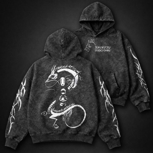 Ghibli Relaxed Washed Hoodie