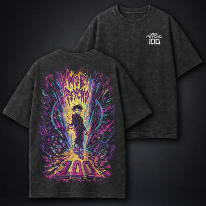 Mob Psycho 100 Essential Washed T-Shirt