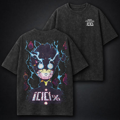 Mob Psycho 100 Signature Washed T-Shirt
