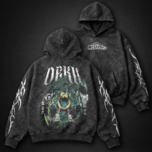 My Hero Academia Statement Washed Hoodie