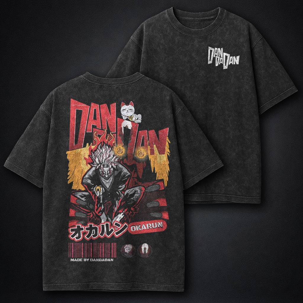 Dandadan Lightweight Washed T-Shirt