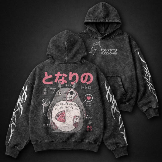 Ghibli Essential Washed Hoodie
