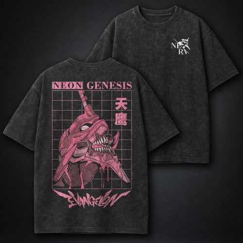 Neon Genesis Evangelion Classic Washed T-Shirt