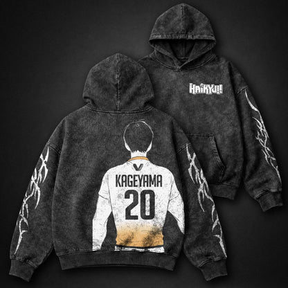 Haikyuu Essential Washed Hoodie