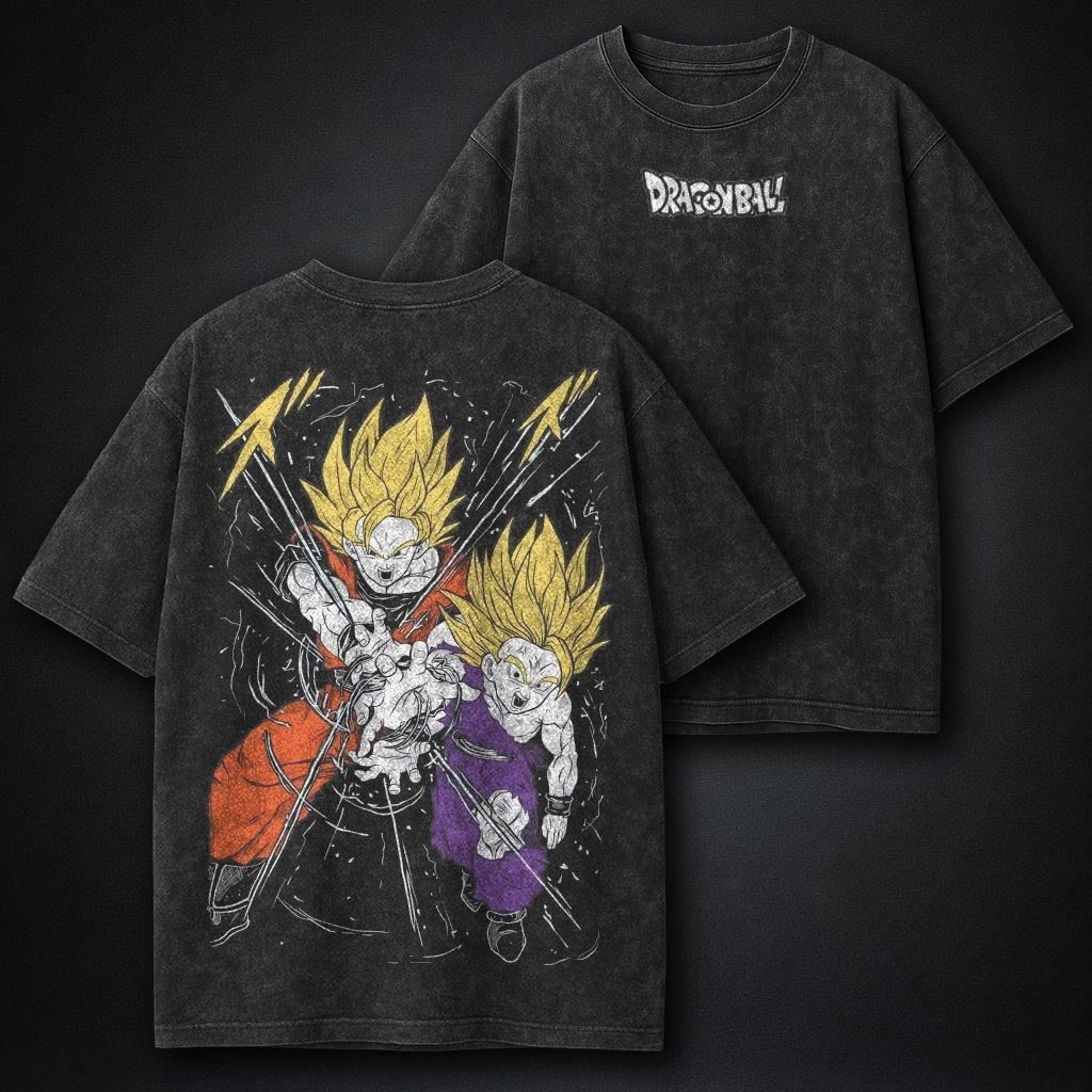 Dragon Ball Graphic Washed T-Shirt