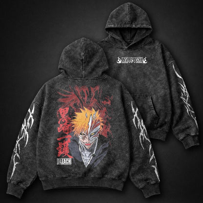 Bleach Premium Washed Hoodie