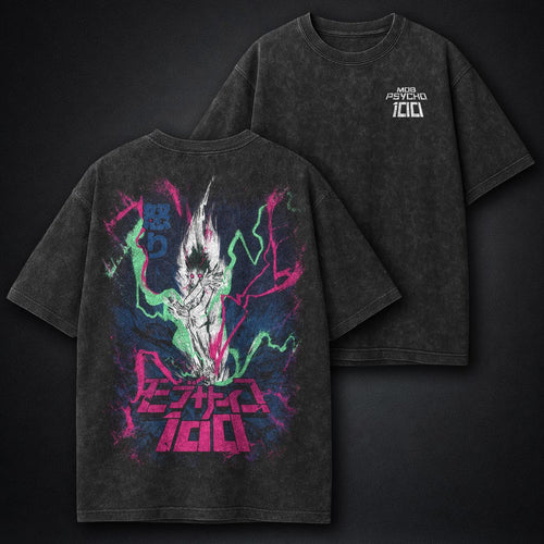 Mob Psycho 100 Cozy Washed T-Shirt