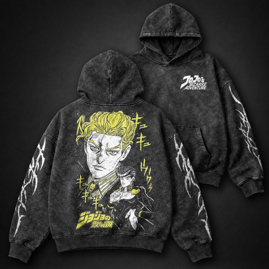 JoJo Distressed Washed Hoodie