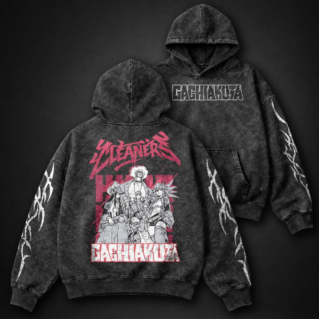Gachiakuta Relaxed Washed Hoodie