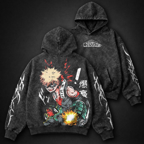 My Hero Academia Soft Washed Hoodie