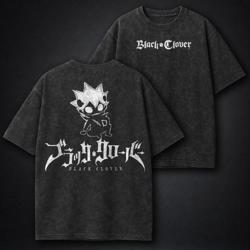 Black Clover Classic Washed T-Shirt