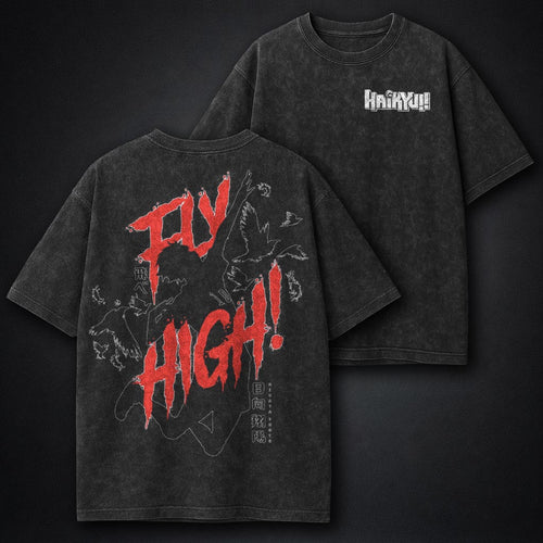 Haikyuu Vintage Washed T-Shirt