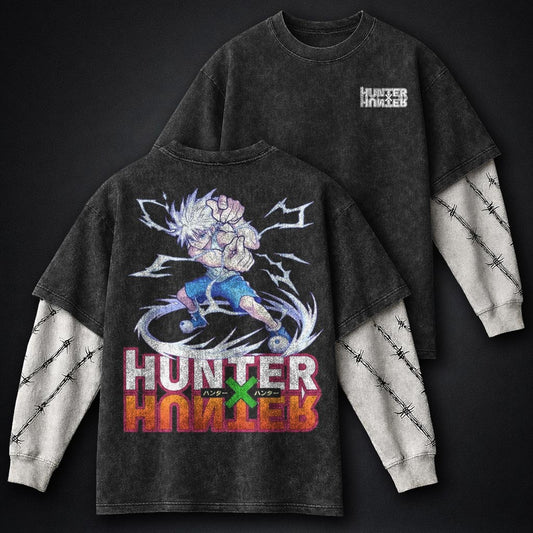Hunter x Hunter Everyday Washed Double Sleeves T-Shirt