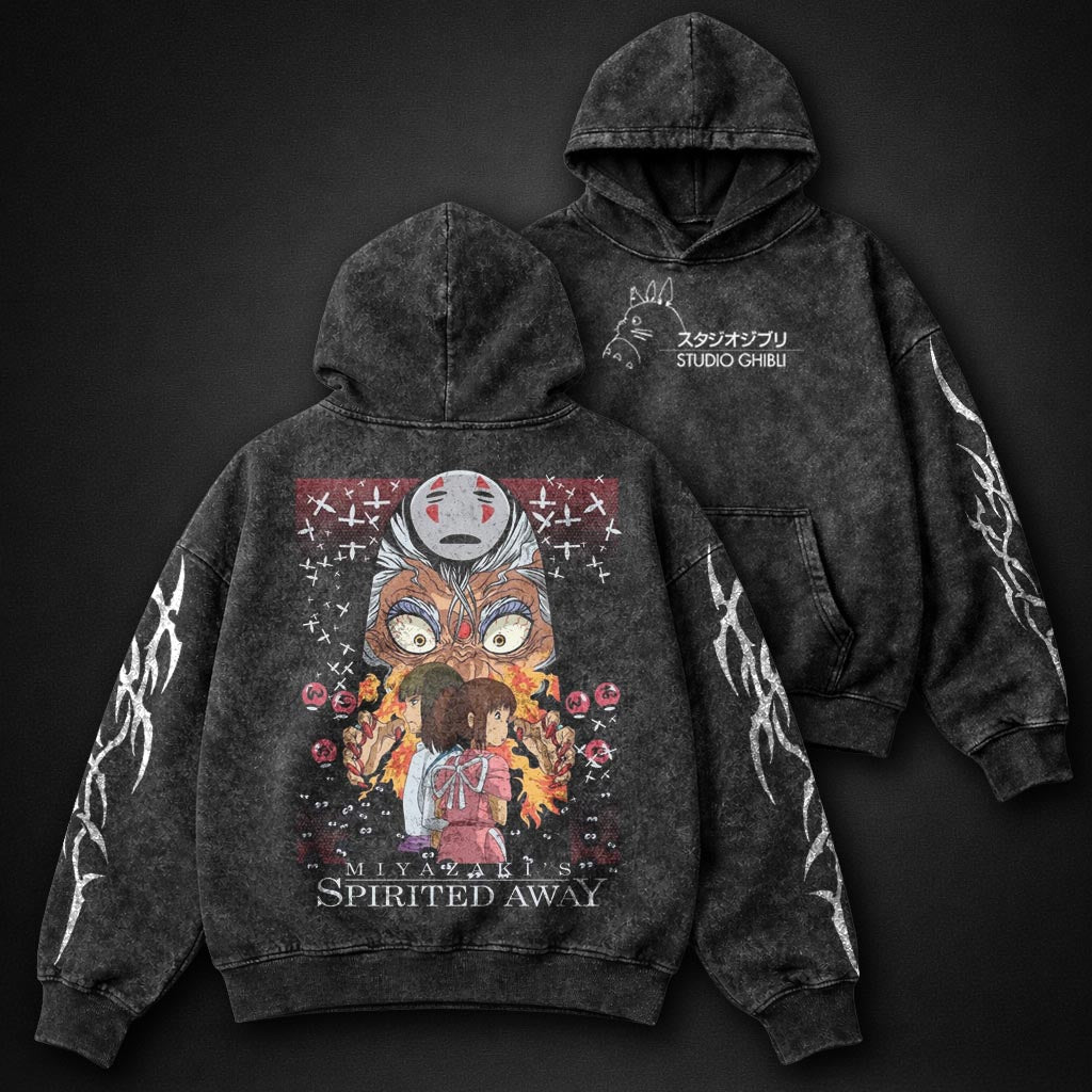 Ghibli Urban Washed Hoodie