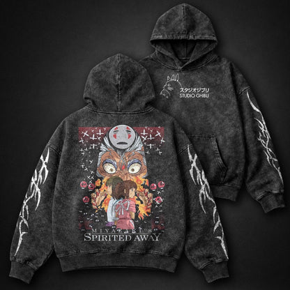 Ghibli Urban Washed Hoodie