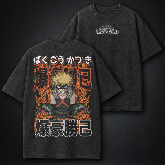 My Hero Academia Comfortable Washed T-Shirt