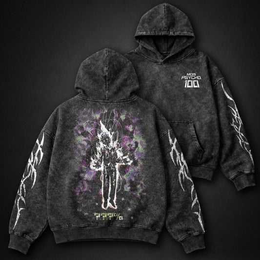 Mob Psycho 100 Clean Washed Hoodie