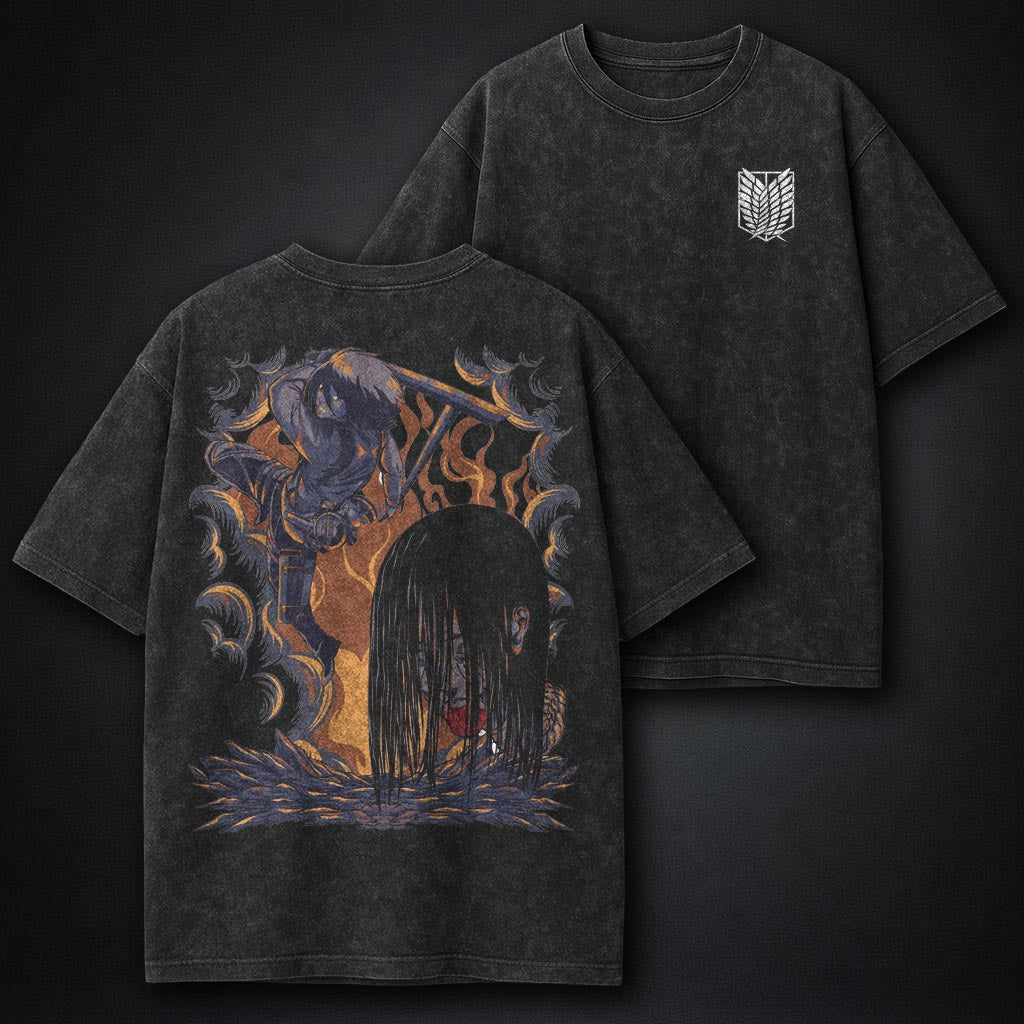 Attack on Titan Signature Washed T-Shirt