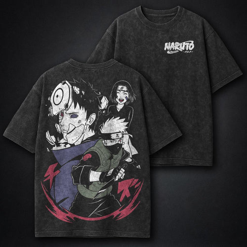 Naruto Bold Washed T-Shirt