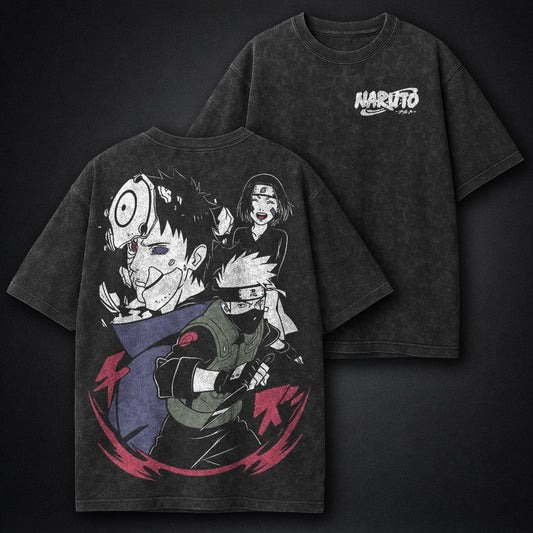 Naruto Bold Washed T-Shirt