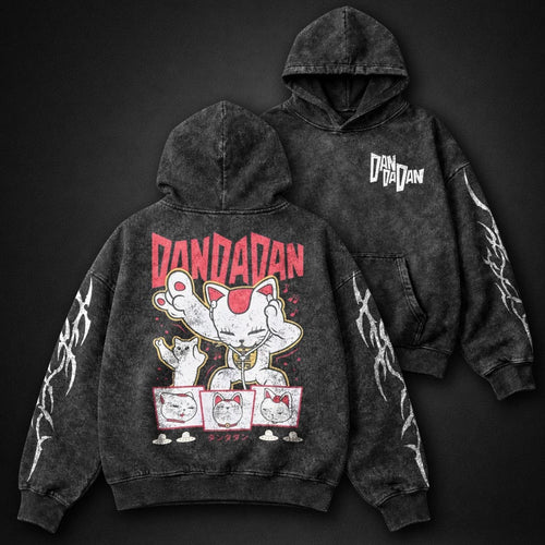 Dandadan Bold Washed Hoodie
