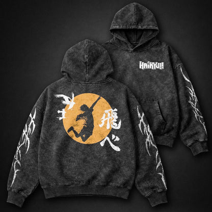 Haikyuu Signature Washed Hoodie
