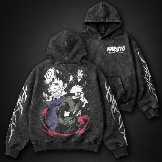 Naruto Premium Washed Hoodie