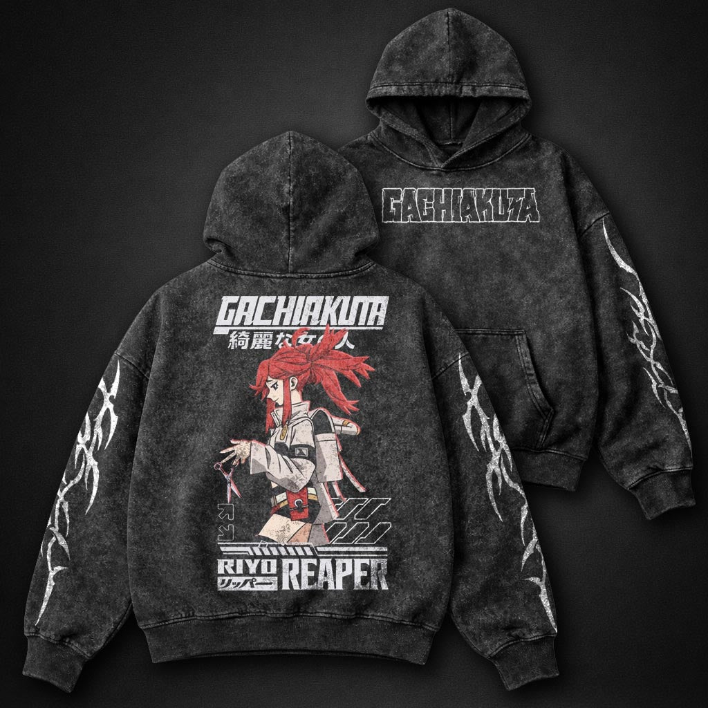 Gachiakuta Bold Washed Hoodie